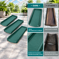 Rain Gutter Downspout Splash Block Extensions For Water Drain24