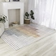 thumbnail image 5 of Rug Branch Eclipse Colorful Striped Rainbow White Beige Indoor Area Rug - 5x7, 5 of 8