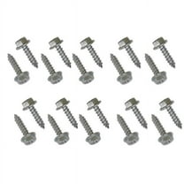 0.25 x 1 in. Washer Head Lag E-Track Wood Screw Fastener Set - Zinc Plated - 20 Piece