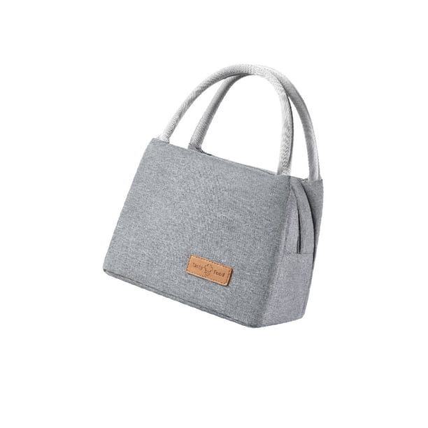 Yuarrent Camping Almuerzo Bolsa de Almacenamiento Organizador Térmico Bolso Caja Barbacoa Gris Pequeño Type2 NO2