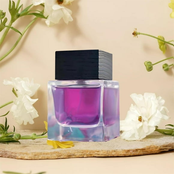 Cologne for Men Women Square Bottle Perfume Purple Perfume Serum Oil Long Lasting Perfume Oil Unisex Glamour Perfume Oil,100ML