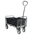 thumbnail image 4 of SUGIFT Folding Wagon Garden Shopping Beach Cart Black, 4 of 6