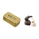 thumbnail image 4 of Caja de pañuelos de cerámica con decoración de estatua para baño, almacenamiento de papel higiénico y mueble de jardín con diseño de conejo de Pascua., 4 of 7