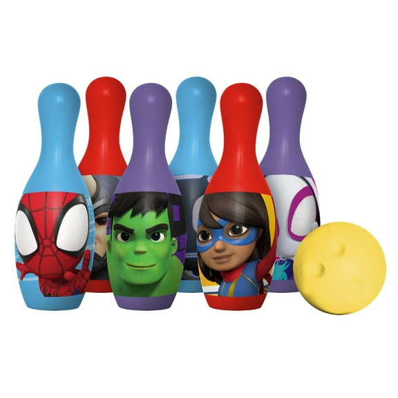 Hedstrom Kids Bowling Set, Spidey and Amazing Friends