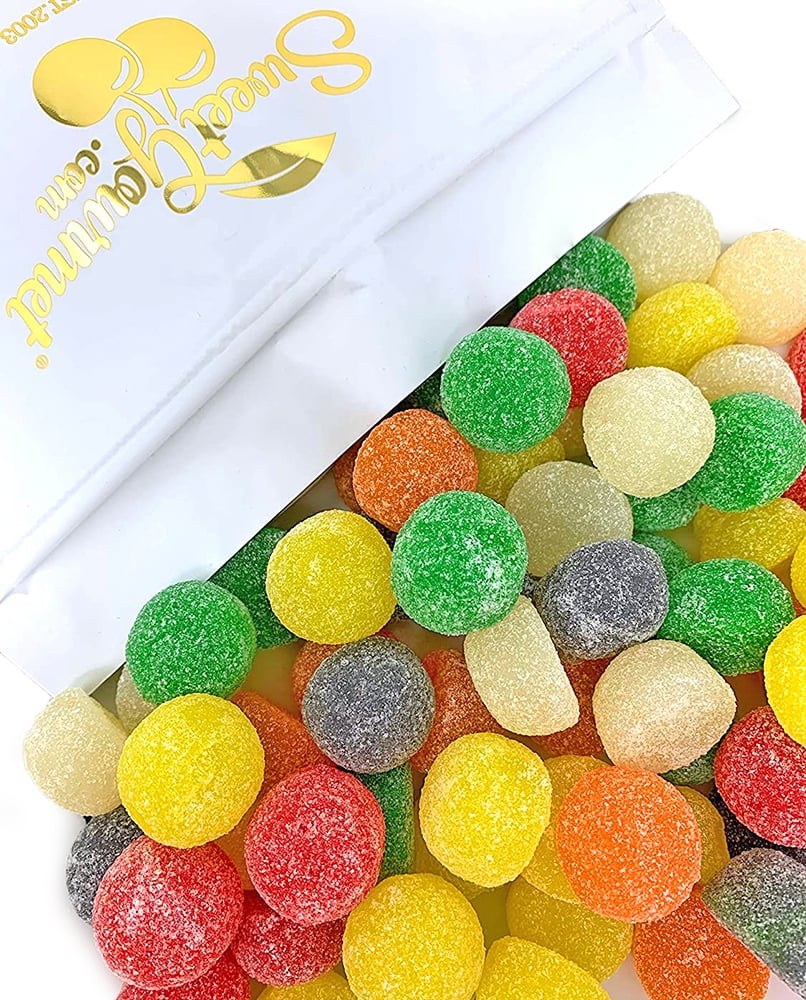 SweetGourmet Jelly Assorted Giant Gum Drops Bulk Candy 3 Pounds