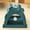 Green, variant on Foldable Breathable Pet Tent Bed with Hanging Pom Pom Toy, Dog Cat Tent House with Breathable Mesh, Four Seasons Pet Tent Shelter