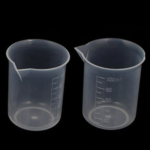 100mL Graduated Beaker Clear Measuring Cup for Lab 2 Pcs Coffee Mug with Spoon in Handle Ceramic Mugs