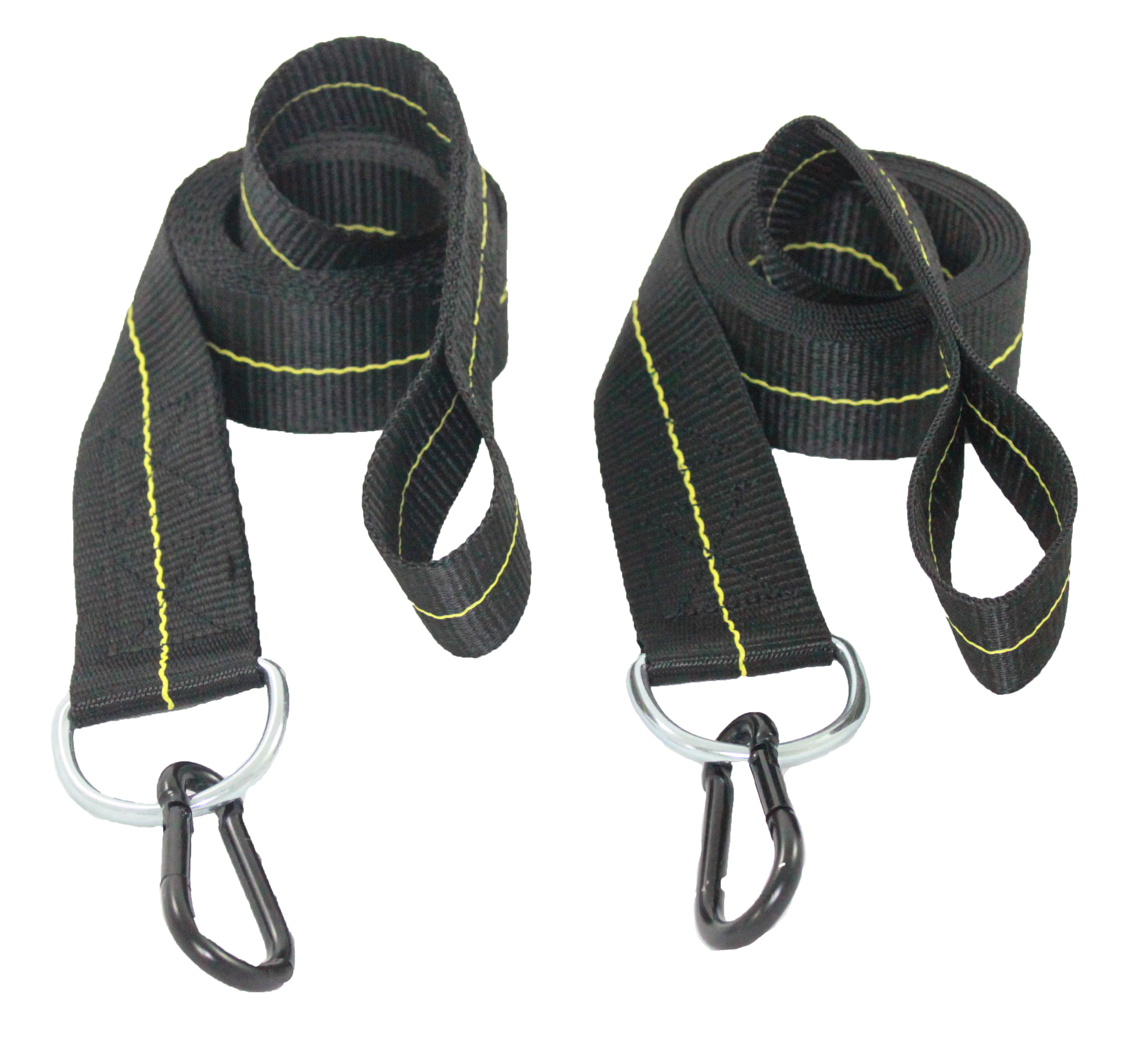 1.1 Wide & Safe for Trees NCal Outfitters Grizzly Hammock Straps Set of 2 Non-Stretch 11 Reflective Straps with Stainless Steel Cinch Buckles for Strength & Easy Adjustment