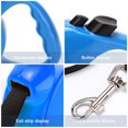thumbnail image 3 of Auto Retractable Dog Leash Explore Training Lead - 10 Ft/16Ft Pet Dog Walking Running Rope(Blue), 3 of 5