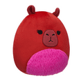 thumbnail image 3 of Squishmallows 7.5" Plush - Marcia the Maroon Capybara with Fuzzy Belly, 3 of 4