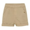 thumbnail image 1 of Minymo Cotton Twill Shorts - Incense (6 Months), 1 of 3