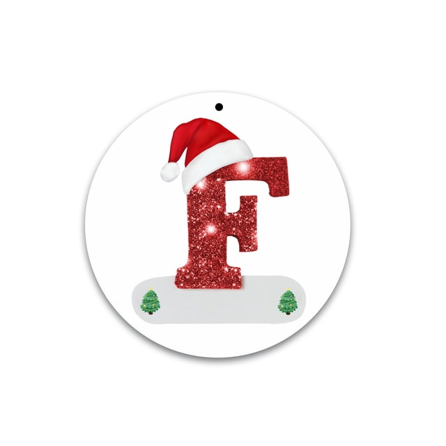 RKSTN Acrylic Circular Letters Acrylic Christmas Letters DIY Round Listing F Home Decor