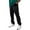 Black, variant on Ediodpoh Fly Fashion Pocket Pants Casual Denim Jeans Men's Solid Zipper Straight Trousers Men's Pants Men’s Pants Grey S