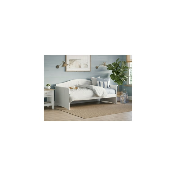 Twin Daybed - White Wood Daybed with Beadboard - Elegant & Durable Furniture - 78"L x 40"D x 34.63"H