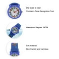 thumbnail image 3 of Herwey Children Watch,Waterproof Watch,Kid Waterproof Cartoon Watch Letter Pattern Children Wrist Watch Time Recognition Tool, 3 of 8