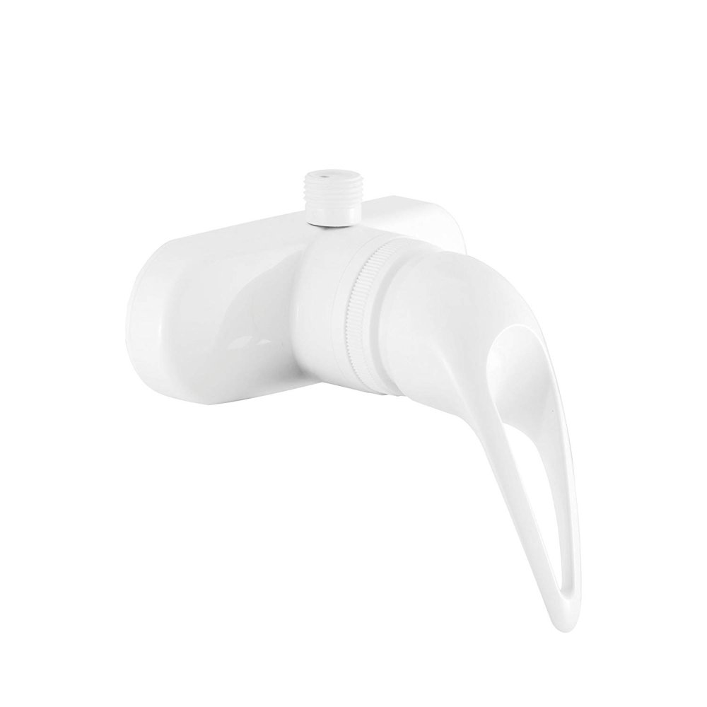 Dura Faucet Single Lever RV Shower Faucet White