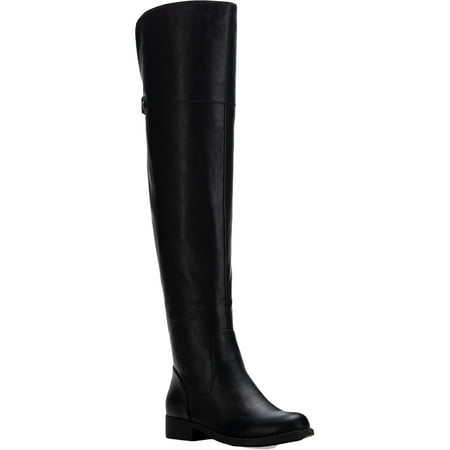 

Sun + Stone Womens Allicce Microsuede Round Toe Over-The-Knee Boots