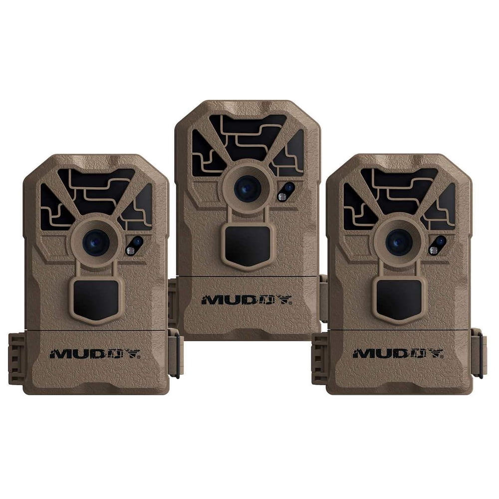 14 MP Muddy Trail Camera 3pack With SD Card
