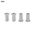 thumbnail image 5 of Manchon Écrou M8, Écrous Plats Enduits de Fer Tête Ronde Écrou Hexagonal M6 x 20 30 Pcs (M8 x 22), 5 of 5