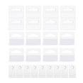 thumbnail image 7 of NOVELAR 100-Pack Clear Foldable Hang Tabs, Peel & Stick for Easy Labeling, Space-Saving Office and Home Organization, 7 of 7