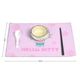 thumbnail image 3 of Hello Kitty Placemats for Dining Table Set of 4, Decorative Place Mats for Kitchen Table Heat Insulation Stain Resistant Table Mats 12 X 18 Inch, 3 of 8