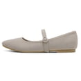 thumbnail image 7 of Obtaom Mary Jane Flat Shoes Round Toe Ballet Flats for Women Dressy Fabric Business Flats Comfortable Classic Strap Flats for Office(Khaki，US7), 7 of 7