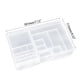 thumbnail image 4 of Caja de almacenamiento de herramientas ligera de plástico, almacenamiento de componentes de dos capas para organizador de estuche, caja de herramientas de piezas pequeñas, 4 of 5