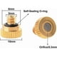 thumbnail image 3 of 20 Pack Brass Misting Nozzles For Outdoor Cooling System And Greenhouse Landscaping Dust Control, 0.012 Inch Orifice (0.3 Mm) 10/, 3 of 5