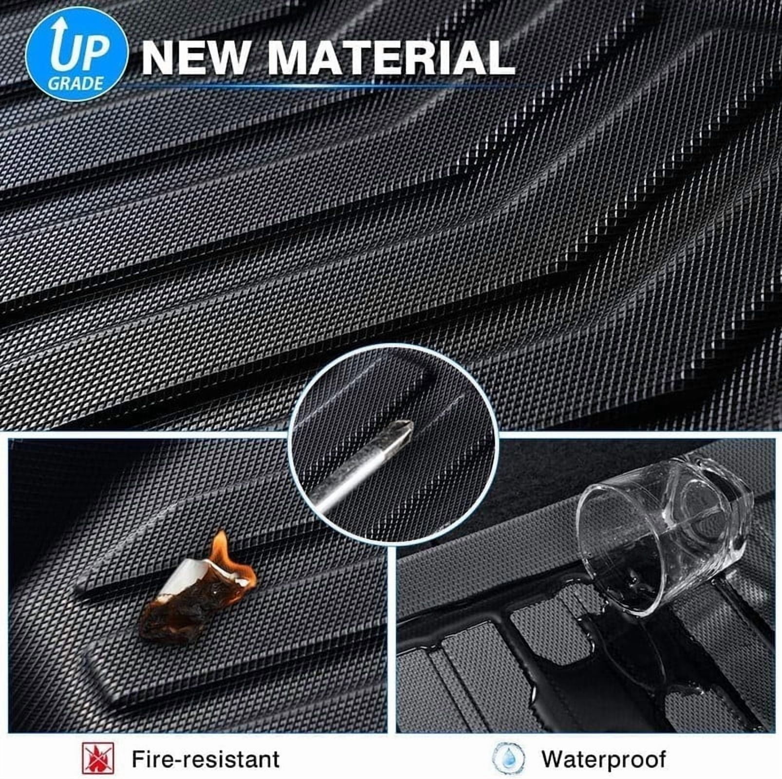 Car Floor Mats for 2021-2025 Ford Bronco Sport/2022-2025 Ford Maverick - Custom Fit TPE Rubber Non-Slip Automotive Floor Liners, Easy to Clean All-Weather Car Mats