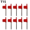 thumbnail image 1 of Clé à Molette Torx 10 Petite Type Drapeau Rouge T5-T20, 1 of 7