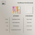 thumbnail image 6 of Sanasa I Canvas Modern Color Abstract by Art Remedy, Gallery Wrapped, 40" x 40", 6 of 7