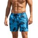 thumbnail image 2 of Pantalones cortos de playa hawaianos informales para hombre, pierna recta, estilo casual, holgados, de secado rápido, bañadores para hombre, 2 of 9
