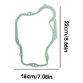thumbnail image 3 of Transemion Non- Paper Complete Engine Gasket Set Portable Replacing Motorcycle Parts Supplies Replacement for KX 250 1988-1992, 3 of 6