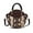 Snake Brown, variant on MKF Collection Camille Women's Crossbody Bag, Snakeskin Vegan Leather Round Shoulder bag by Mia K - Brown
