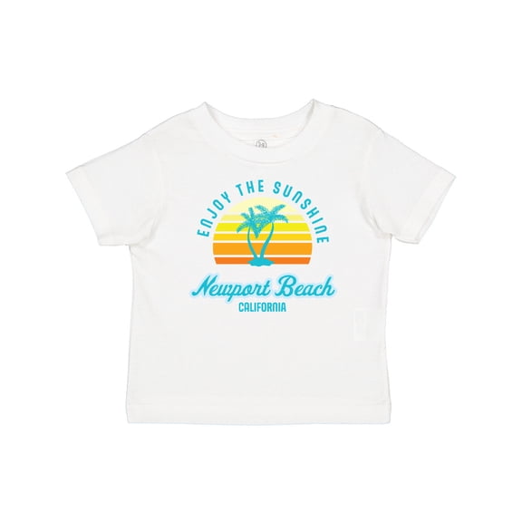 Inktastic Summer Enjoy the Sunshine Newport Beach Florida in Blue Boys or Girls Baby T-Shirt