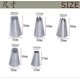 thumbnail image 2 of 5 Pcs/set Large Piping Set,stainless Steel Decoration Set Nozzles Tip,pastry Cake, 2 of 5