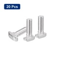 thumbnail image 3 of Paquete de 20 Tornillos T-Slot, Tornillo de Cabeza de Martillo M8 x 30mm para Perfil de Extrusión de Aluminio Serie 4040, 3 of 6