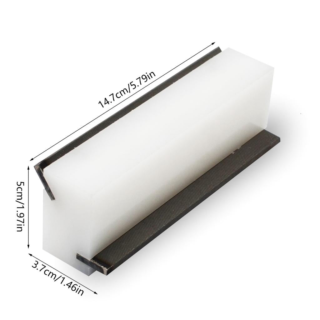 CEORPER 45/90 Degree Luthier Tool Hard Guitar Fret Beveling File for Fret End Dressings