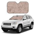 thumbnail image 2 of Fuzoiu Rose Gold Marble Texture Print Car Windshield Sunshade,Foldable Reflective Sun Visor,Windshield Sun Shade,UV Rays Sun Visor Shade,Auto Front Sun Shield Shade-Medium, 2 of 8