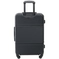 thumbnail image 6 of Wrangler 4 Pc Hardside Spinner Luggage Set with 20" & 25" Suitcases and Packing Cubes, Black, 6 of 8