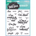 thumbnail image 1 of Tyndale House Publishers 76784 Sticker - Who I Am in Christ - 2 Sheets - Faith That Sticks, 1 of 1