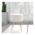 thumbnail image 3 of Taburete HomeTrends con almacenamiento Ivory, 3 of 4