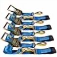 thumbnail image 3 of US Cargo Control Auto Tie Down Ratchet Strap, 2 Inch X 8 Foot Blue Axle Strap, Safely and Securely Tie Down Cars for Transport, Working Load Limit 3,333 Pounds, 4 Pack, 3 of 4