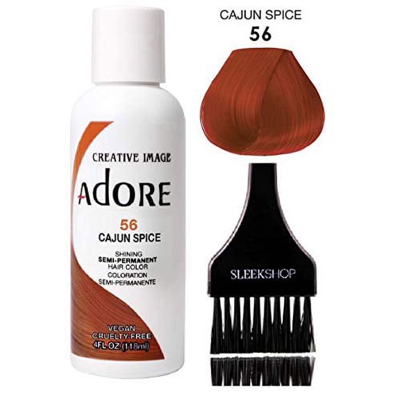 ADORE Creative Image Shining SEMI-PERMANENT Hair Color (w/ brush) No Ammonia - 56 Cajun Spice