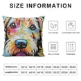thumbnail image 5 of COMIO  Cute Pet Goldendoodle Frise Dog Pattern Throw Pillow Covers Cushion Cover Cases Pillowcases Sofa Home Decor, 5 of 5