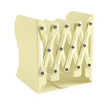 Adjustable Bookends, Premium Book Ends for Shelves, Metal Bookend for Heavy Books, Desk Magazine File Organizer Holder Extends up to 18.9 in, Book Stopper for Home, Office, 1 Pcs, 5.91x3.94x7.48"