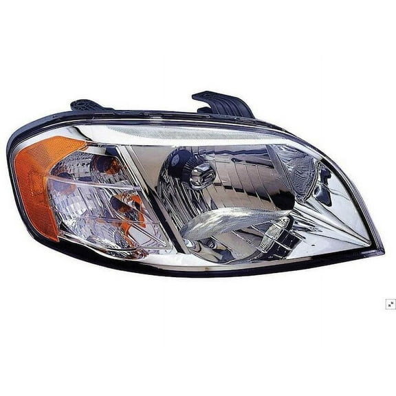Right Headlight Assembly - Compatible with 2007 - 2011 Chevy Aveo 2008 2009 2010