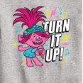 thumbnail image 3 of Trolls - Turn It Up Poppy - Toddler & Youth Crewneck Fleece Sweatshirt, 3 of 5
