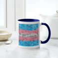 thumbnail image 4 of CafePress - Abstract Paint Splatter Transgender Pride Flag Mugs - 11 oz Ceramic Mug - Novelty Coffee Tea Cup, 4 of 4