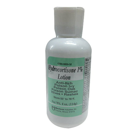 Hydrocortisone 1 % Maximum Strength Anti Itch, Poison Ivy Lotion By Mericon - 4